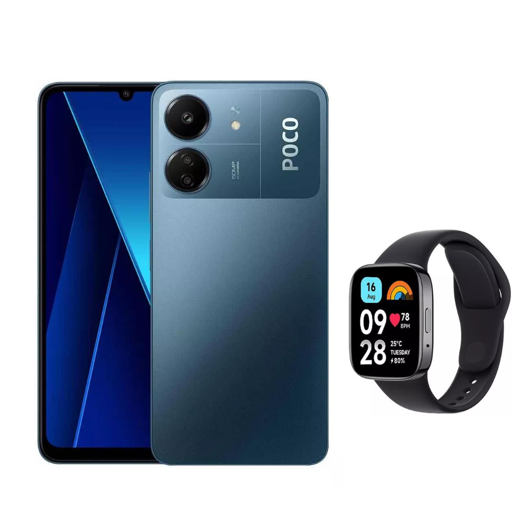 Xiaomi Poco C65 8GB/256GB Azul - Teléfono móvil