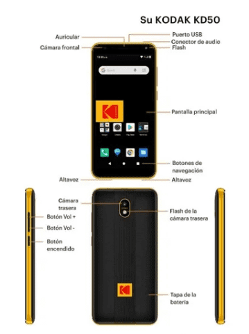Celular Kodak Seren Android 10(go) 32gb/ 1gb Ram - Tecniquero