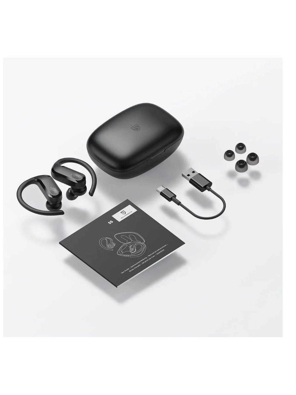 Combo Smart Watch Pro 1,Soundpeats+Audífonos Bluetooth 5.0 S5.Negros - Tecniquero