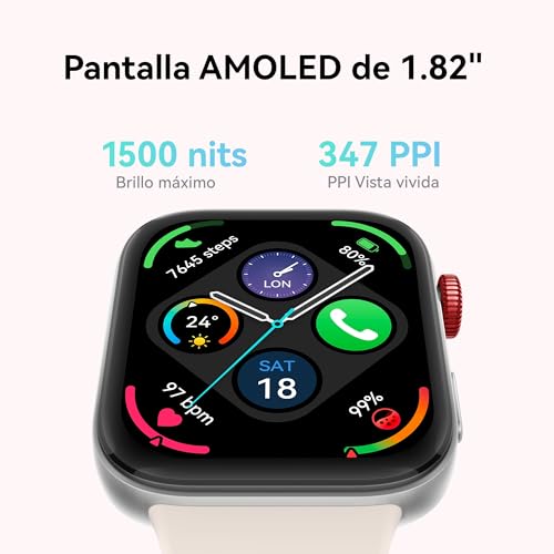 HUAWEI WATCH FIT 3, Pantalla AMOLED de 1.82