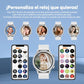 Smartwatch para Mujer/Hombre FreshFun 2024  con Llamada Bluetooth, Reloj Inteligente IP67 con Pantalla 1.39in, Pulsera Deportiva con Monitoreo de Ritmo Cardíaco, Presión Arterial, Sueño, Blanco