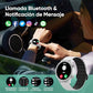 Smartwatch para Mujer/Hombre FreshFun 2024  con Llamada Bluetooth, Reloj Inteligente IP67 con Pantalla 1.39in, Pulsera Deportiva con Monitoreo de Ritmo Cardíaco, Presión Arterial, Sueño, Blanco