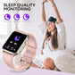 Smartwatch Mujer Reloj Inteligente con Llamadas Bluetooth Reloj Deportivo Pulsómetro Monitor de Frecuencia Cardíaca Oxígeno.