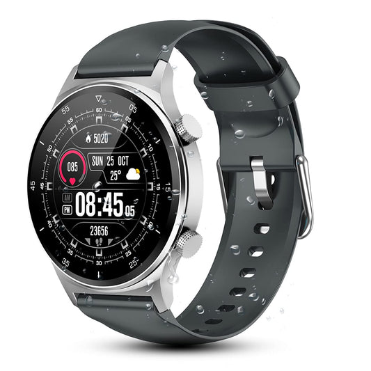 Smartwatch Reloj Inteligente Pantalla Táctil RESEE  Impermeable IP67,Monitor de Frecuencia Cardíaca/Oxígeno en Sangre/Presión Arterial,Múltiples Modos Deportivos,Compatible con iOS,Android