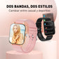 Smartwatch, Reloj Inteligente Mujer, 1.85" Reloj Deportivo Mujer con Seguimiento Menstrual