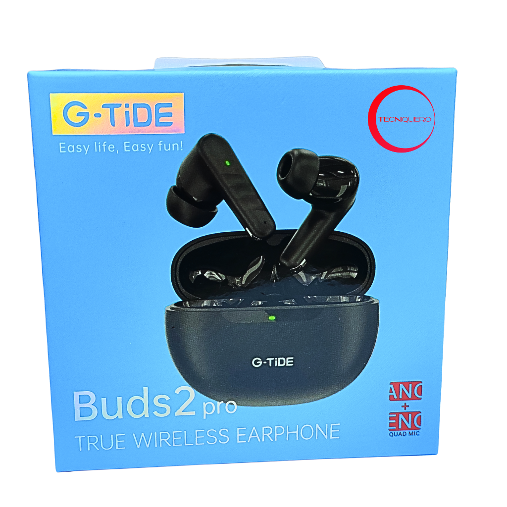 Audífonos G-Tide Buds 2 Pro – Sonido Premium y Conexión Estable