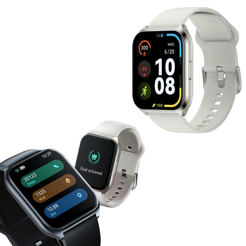 Smartwatch Filwans GTS Mini Plata  Pantalla 1.85'' HD, Llamadas Bluetooth, Salud y Fitness, Batería de Larga Duración, IP68