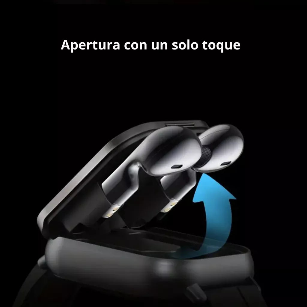 Smartwatch 2 En 1 Con Auriculares Integrados.