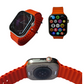 Smartwatch Elibom AS9 gran pantalla, responde llamadas bluetooth, con 3 correas intercambiables