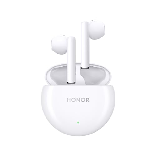 Honor Earbuds X5, Auriculares Inalámbricos Bluetooth 5.2 con Micro, 27H Cascos Inalámbricos Bluetooth, IPX4 Auriculares Inalámbricos, Blanco