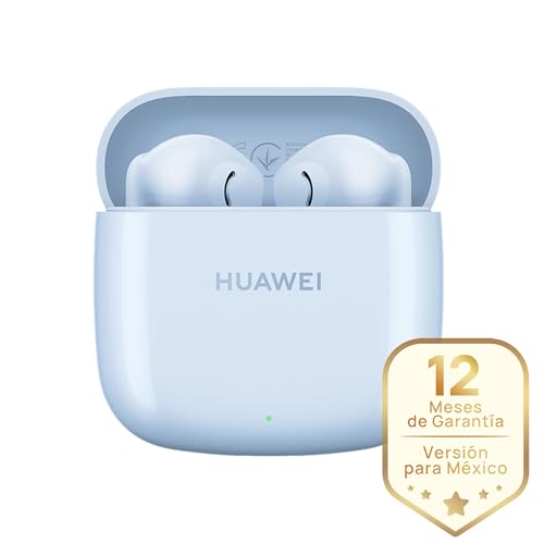 HUAWEI FreeBuds SE 2 auriculares 40 Horas de Batería, Protección IP54 contra el Polvo y Las Salpicaduras, Bluetooth 5.3, iOS y Android, Audífonos Inalámbricos, Azul Glacial
