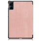 Funda para Redmi Pad Se 11" 2023 Carcasa Cuero Protectora PC+PU Smart Cover (Rosa)