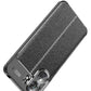 Funda para Mi Xiaomi Poco C65 y Redmi 13c Case Carcasa Uso Rudo Protector de Cámara Duradero Suave Similar Cuero Protector Cover (Negro)