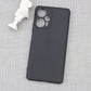 Funda Xiaomi Mi Poco F5 Funda Protectora de TPU Suave Ultrafina Matte Minimalista para Xiaomi Mi Poco F5 Case Carcasa Liso (Negro)