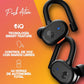 Audífonos Skullcandy Push Active In-Ear Inalámbricos, 43 horas de Batería, Skull-iQ, Habilitados para Alexa, Micrófono, Compatibles con iPhone, Android y Dispositivos Bluetooth, Negro