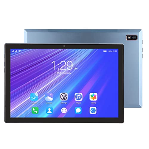 Tablet  Android , 1920x1200 IPS HD Screen, 6GB RAM 128GB ROM, Octa Core Processor, Dual Sim 4G LTE Call Tablet, WiFi Tablet PC 8800mah Azul(US)