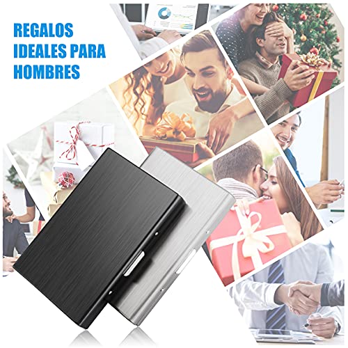 Cartera metalica para discount tarjetas de credito