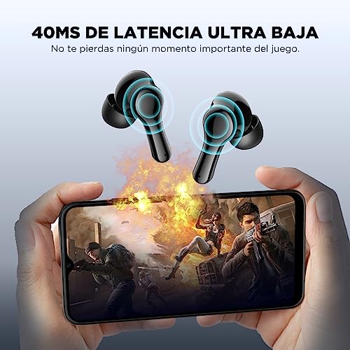 HTC Audífonos Bluetooth 5.3 Audífonos Gamer.