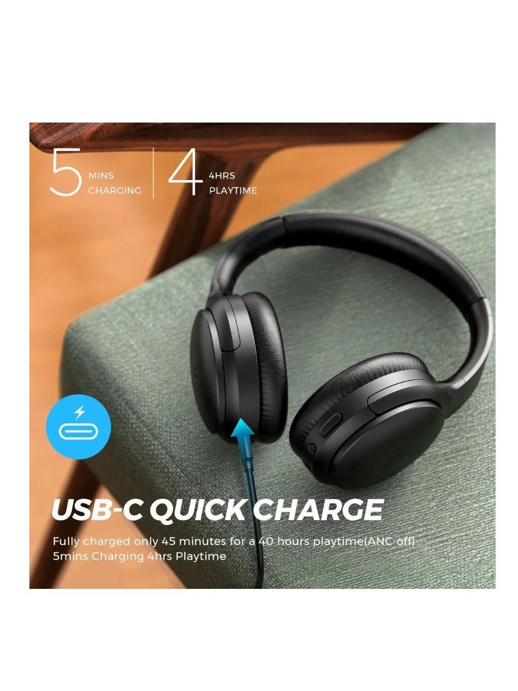 Audífonos Bluetooth 5.0 Soundpeats A6 Plegables.Negros – Tecniquero